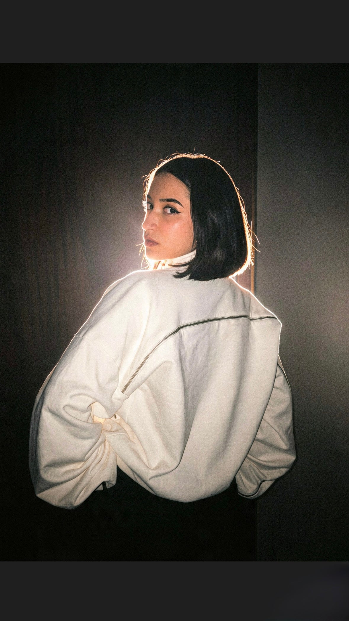 Silver Moth Sweatshirt Circe