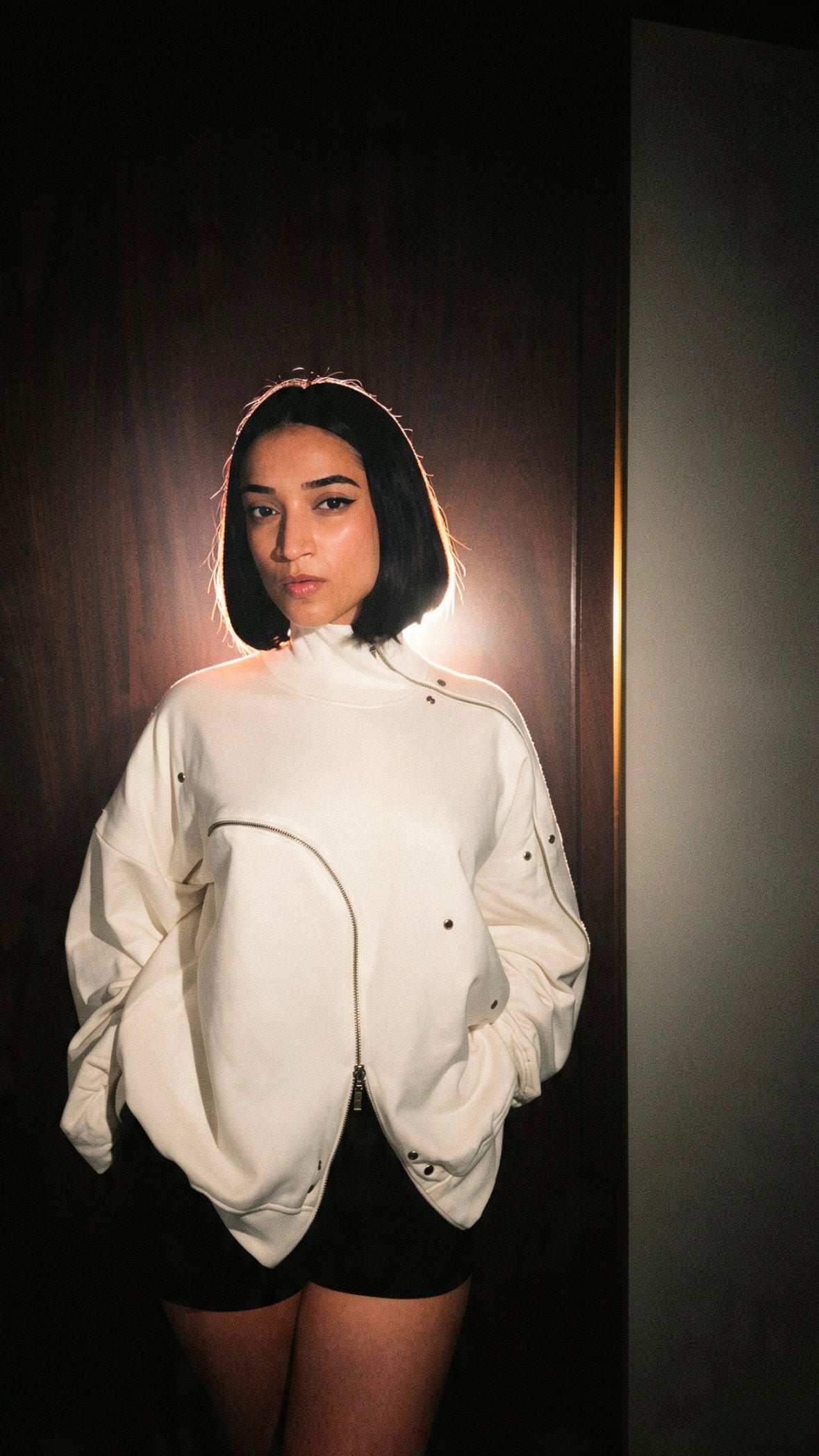 Silver Moth Sweatshirt Circe