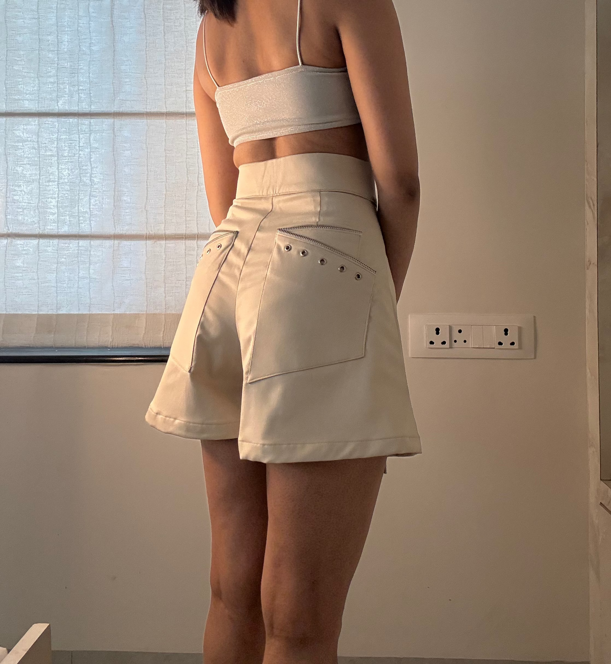 Zipper Shorts Chalice